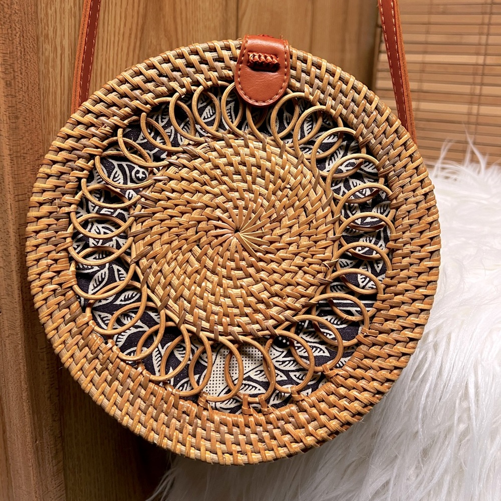 Boho Round crossbody Bag